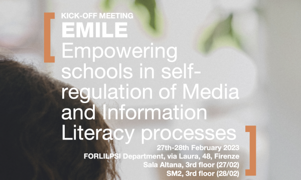 EMILE KICK-OFF MEETING, Florence, 27-28 February 2023.